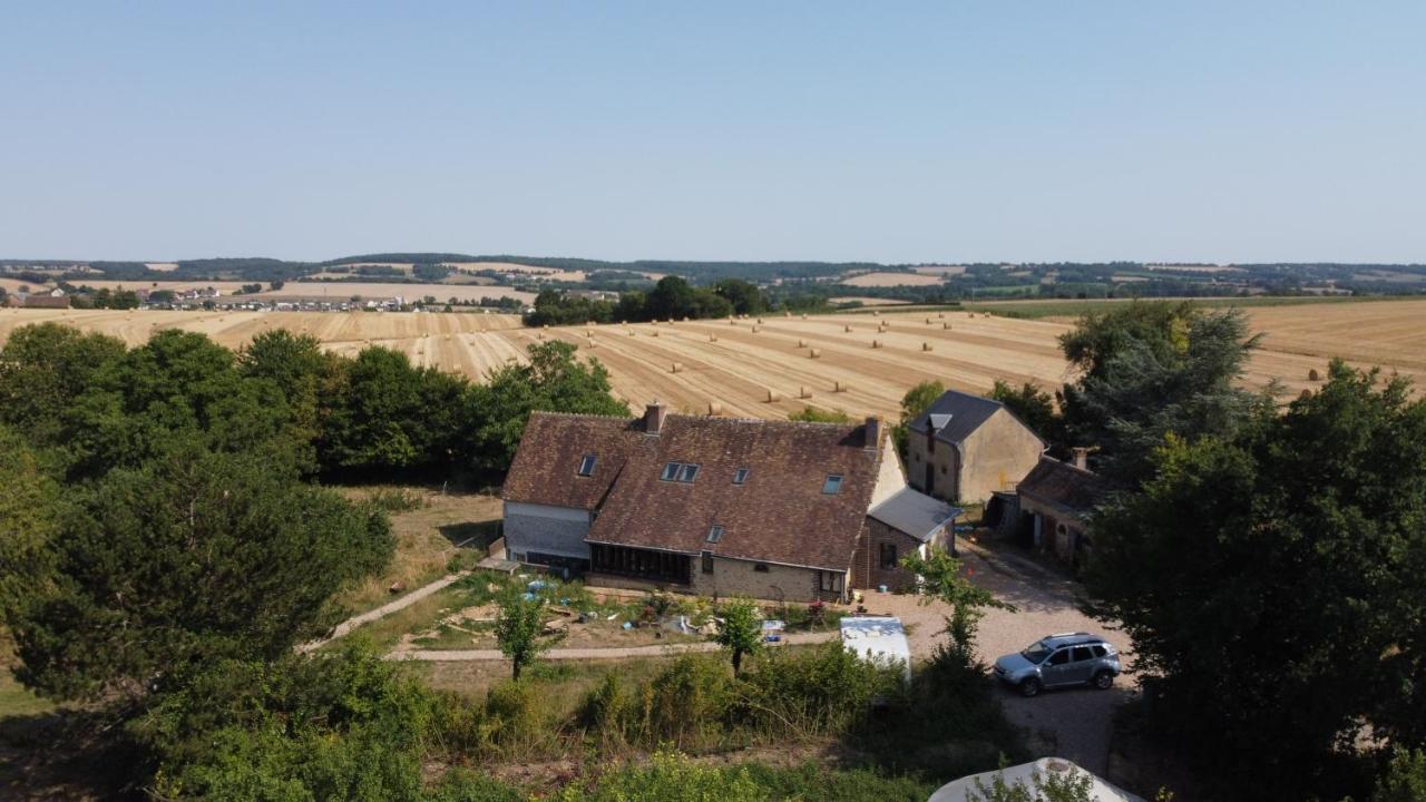 Chambre Avec Sdb Privative En Pleine Campagne Baillou Экстерьер фото